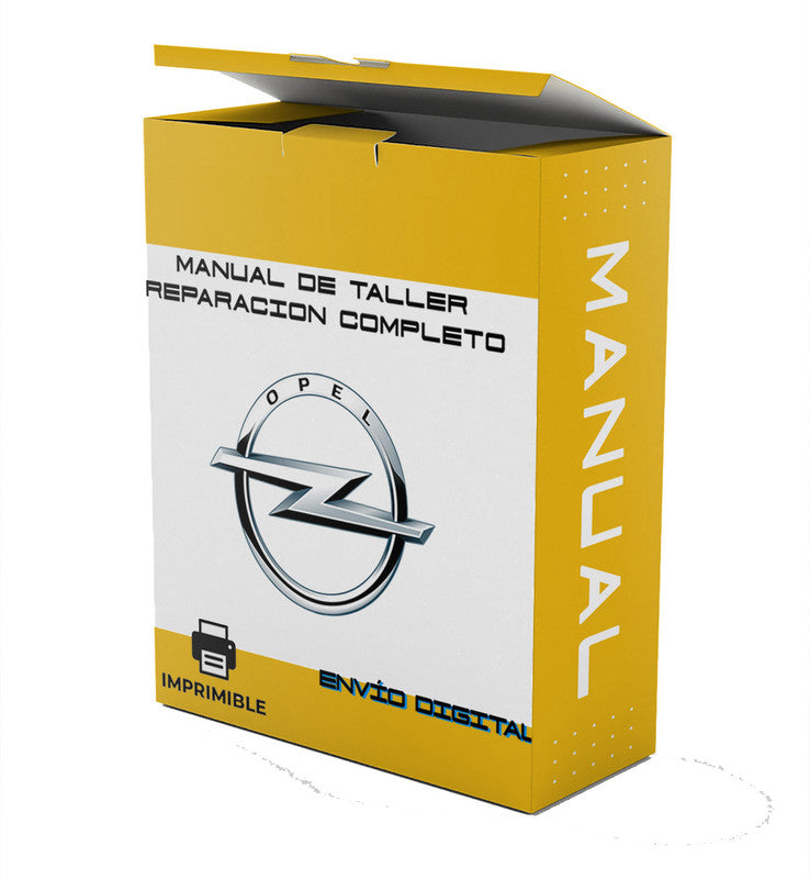 Manual de taller Opel GT 2007 - 2010 Despiece Numero de partes