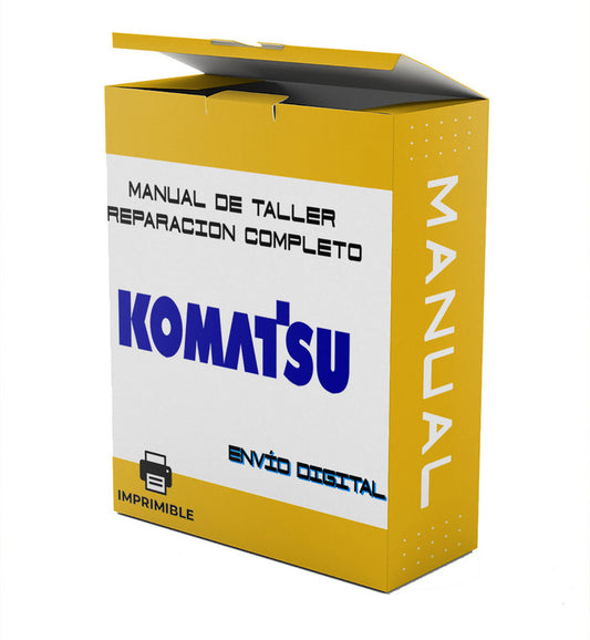 Workshop manual Komatsu PC200LL-6 Workshop manual