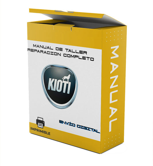 Workshop manual Kioti EX40C Workshop manual