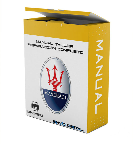 Manual de Taller Maserati Quattroporte V 2003 - 2012 Manual