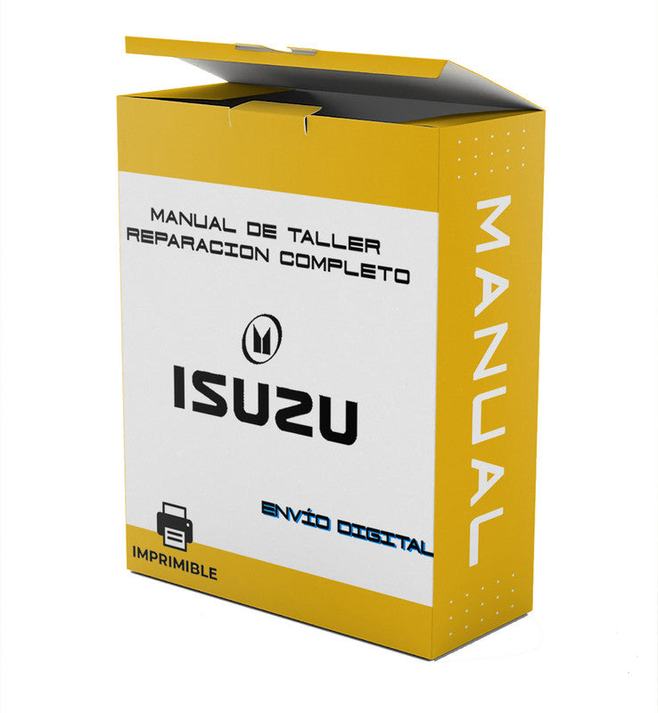 Manual de taller Isuzu Vehicross 1997 - 2001 Manual taller