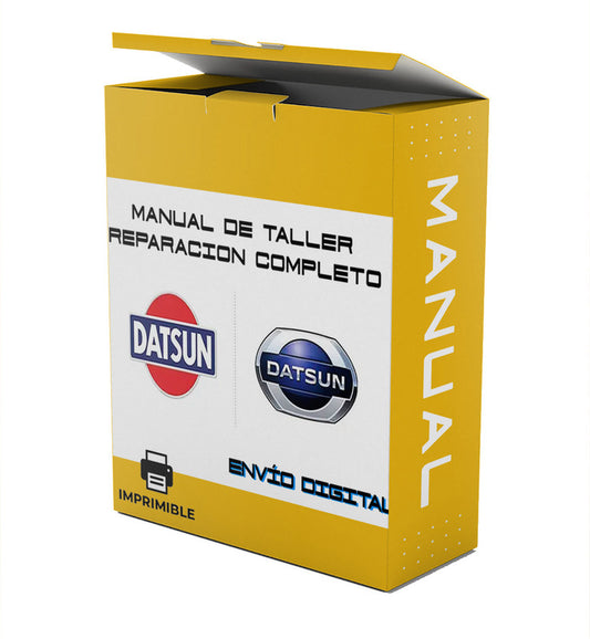 Manual de taller Datsun 720 1980 - 1991 Manual taller Diagrama
