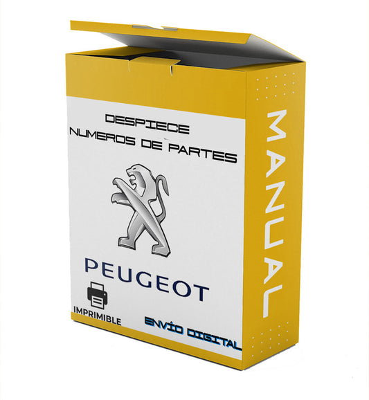 Manual Despiece Pegeuot 206 Español