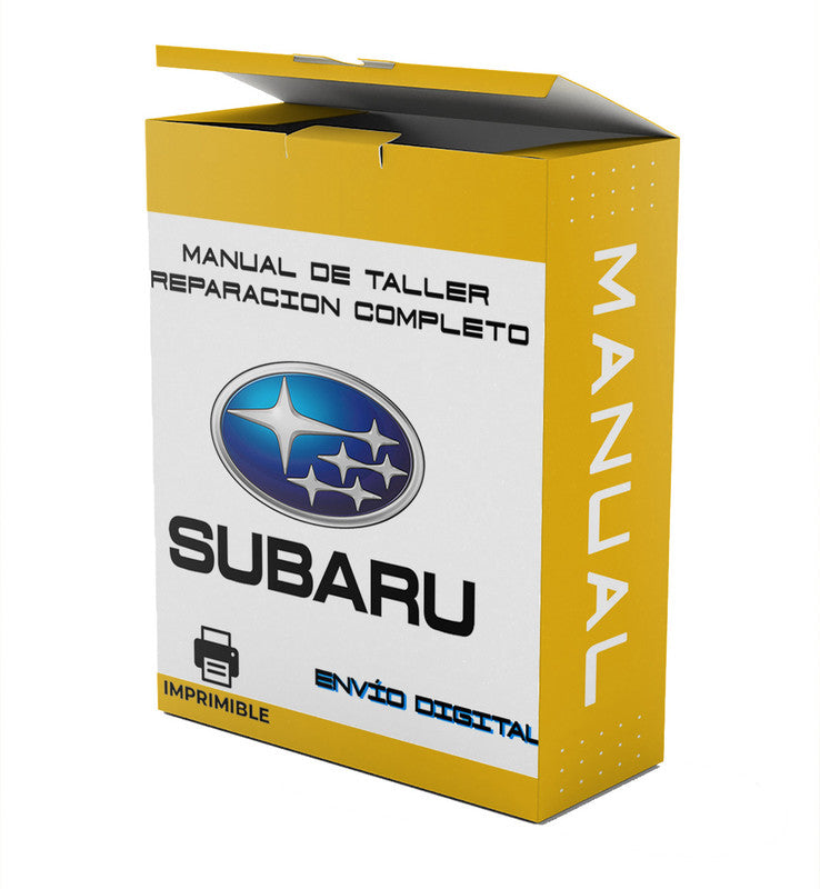 Manual Taller Diagrama Subaru BRZ 2013