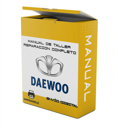 Workshop manual Daewoo Tico 1991 - 2001 Workshop manual