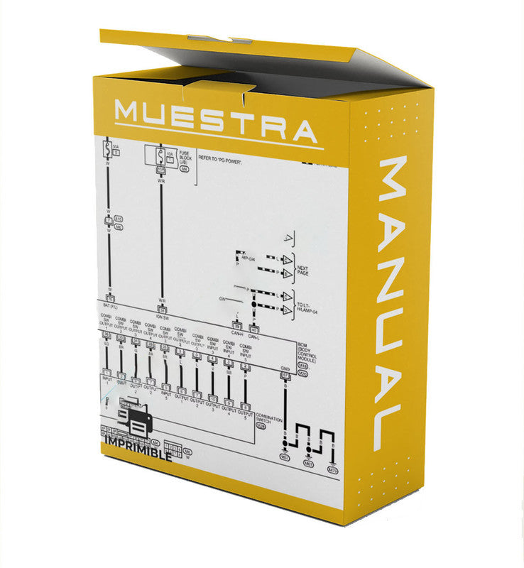 Manual Workshop Diagram Nissan Stanza 1984